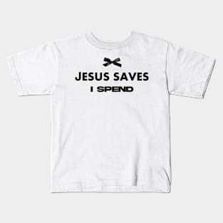 Jesus saves Kids T-Shirt